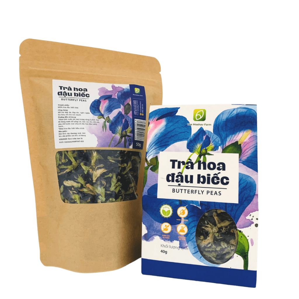 Sản phẩm hoa đậu biếc sấy lạnh Moshav Farm