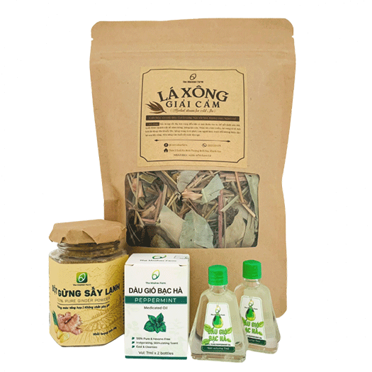 Bộ sản phẩm giải cảm The Moshav Farm
