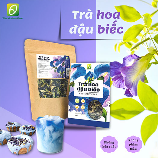 Trà hoa đậu biếc xấy khô